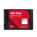 Disco Duro Solido NAS WD Red SA500 4TB SSD, SATA, 2.5”, 5Y (WDS400T2R0A)