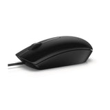Mouse Dell MS116, USB, Ambidiestro, Optico, 1000DPi, Negro (275-BBCC)