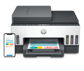 Impresora Mult. HP Smart Tank 750, USB, WiFi, LAN, Bluetooth, Dúplex, ADF