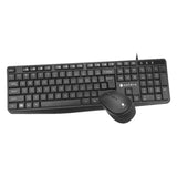 Kit Teclado y Mouse Antryx Precision PS950, USB, Negro (ASC-PS950KV2-SP)