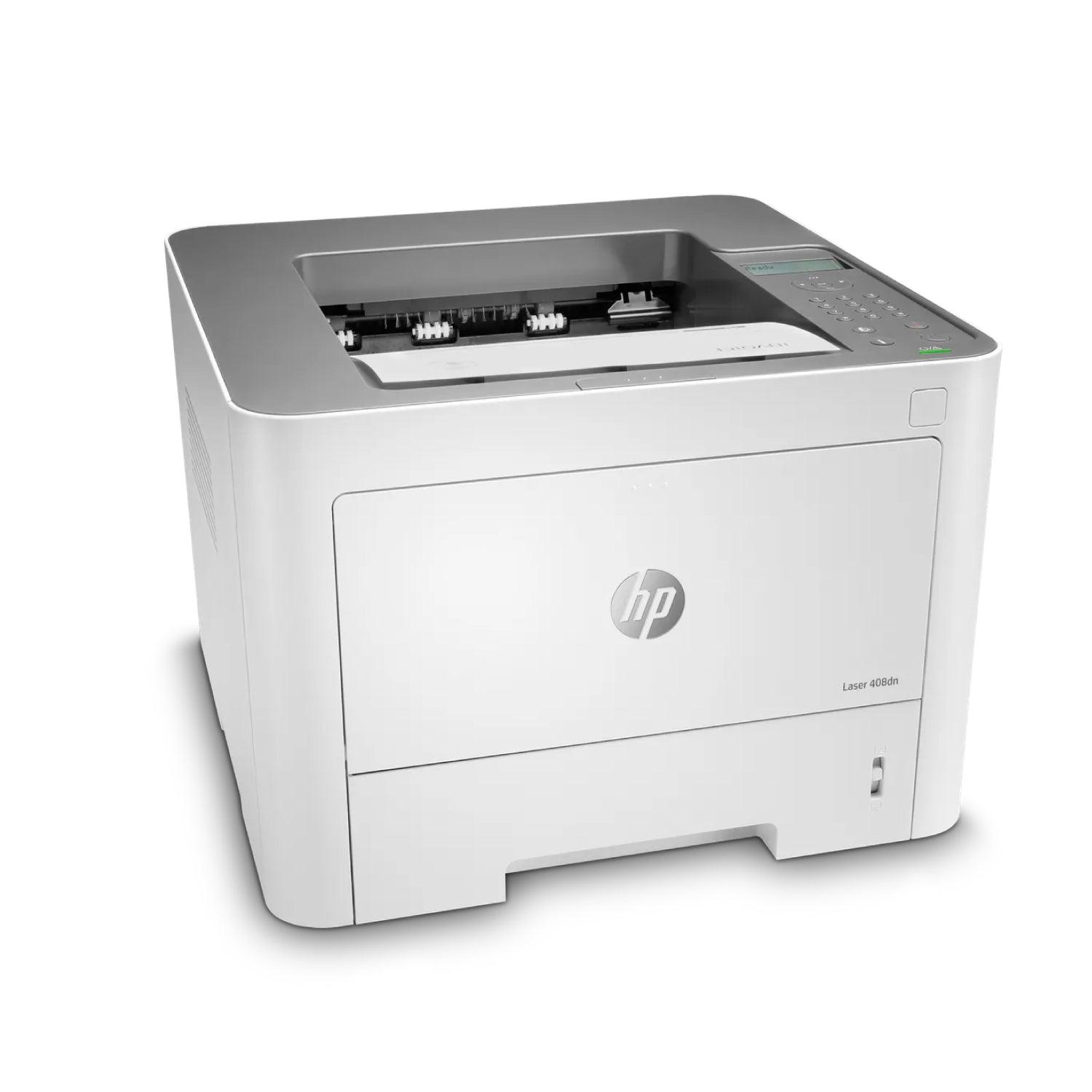 Impresora HP LaserJet 408DN vista lateral 1