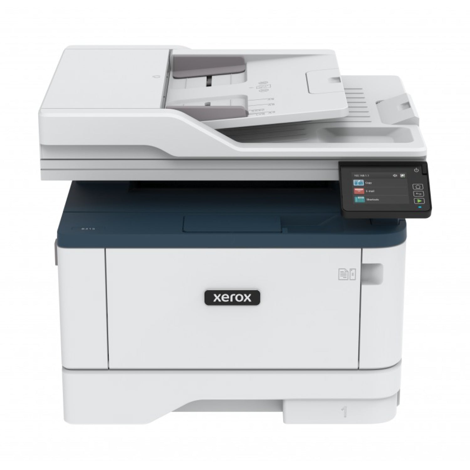 impresora laser xerox b315 con adf vista frontal