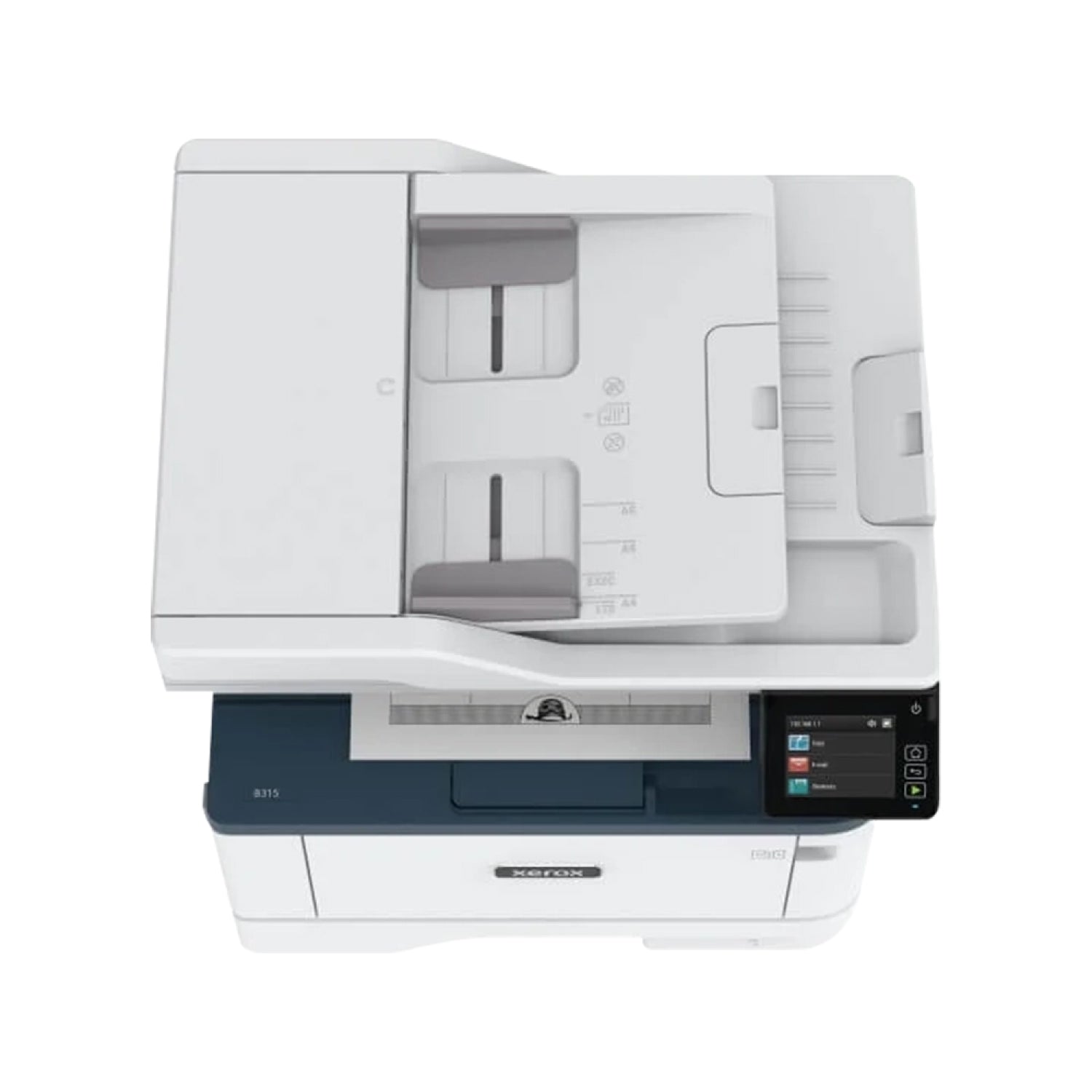 impresora laser xerox b315 con adf vista superior