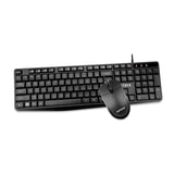 Kit Teclado y Mouse Antryx Precision PS950, USB, Negro (ASC-PS950KV2-SP)