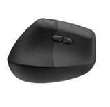 Mouse Logitech Lift Vertical, Zurdo, Negro, Wireless, Bluetooth (910-006467)