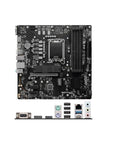 MB MSI B760M-P, 13a Gen, 12a Gen, LGA1700, DDR4, HDMI, DP, USB, VGA, RJ-45, 1Y (PRO B760M-P DDR4) (En Bolsa)