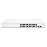 Switch Administrable HPE Aruba IO 1830, 24 GbE, 12/24PoE, 195W, 2 SFP, L2, 2 Años (JL813A)