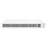 Switch Administrable HPE Aruba IO 1830, 48 GbE, 4 SFP, L2, 2 Años (JL814A)