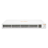 Switch Administrable HPE Aruba IO 1830, 48 GbE, 4 SFP, L2, 2 Años (JL814A)