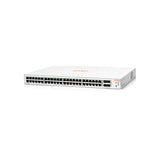 Switch Administrable HPE Aruba IO 1830, 48 GbE, 4 SFP, L2, 2 Años (JL814A)