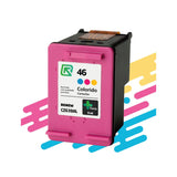 Cartucho de Tinta HP 46 Tricolor 2529, 4729, (CZ638AL)