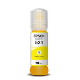Tinta Epson T524 Amarillo, 6k