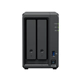 Almacenamiento NAS Synology DiskStation DS725+, 2C, 4GB, 2 bahías, 3 años