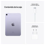 Tablet Apple iPad Mini, A17 Pro, 8GB, 8.3" Retina, WiFi6E, BT 5.3, 1 año