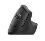 Mouse Logitech Lift Vertical, Zurdo, Negro, Wireless, Bluetooth (910-006467)