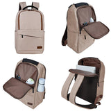 Mochila Teros TE-ACS9012, Poliester, Para Laptop 15.6", Beige (TE-ACS9012)