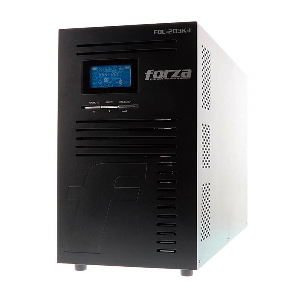 UPS Onliine Forza FDC-203K-I, 3KVA, 3000W, AC220V, 1 IEC.2