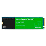 Disco Sólido Western Digital Green SN350, 1TB, NVMe, 2280 Mb/s, PCIe M.3,0 1Y, (WDS100T2G0C-00CDH0)