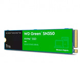 Disco Sólido Western Digital Green SN350, 1TB, NVMe, 2280 Mb/s, PCIe M.3,0 1Y, (WDS100T2G0C-00CDH0)