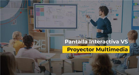 pantallas intractivas vs proyector multimedia
