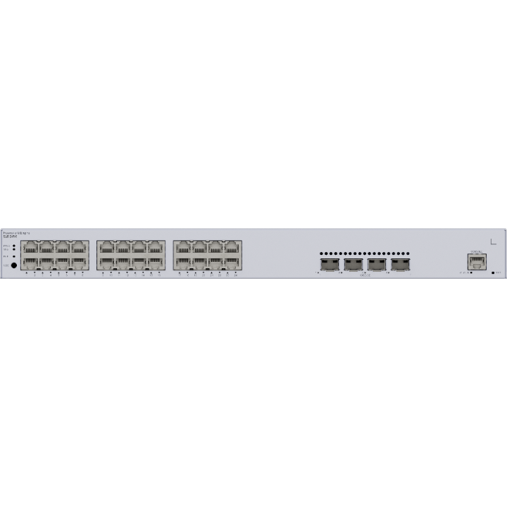 Switch Administrable Huawei S220-24P4X, 24 GbE PoE, 4 SFP+, 370W, L2+, 1 Año (S220-24P4X)