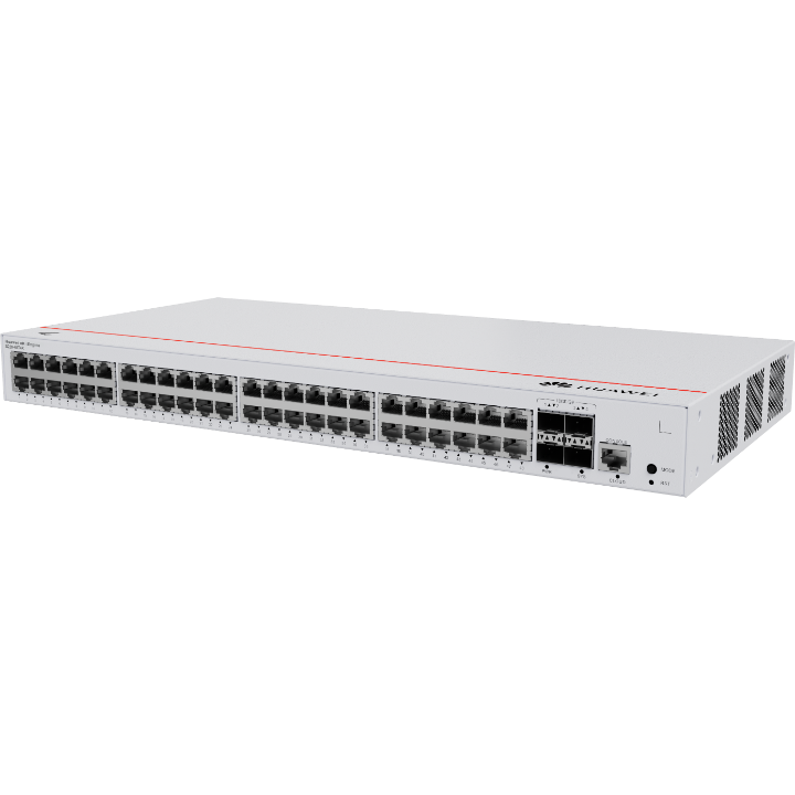 Switch Administrable Huawei S220-48T4X, 48 GbE, 4 SFP+, L2+, 1 Año (S220-48T4X)