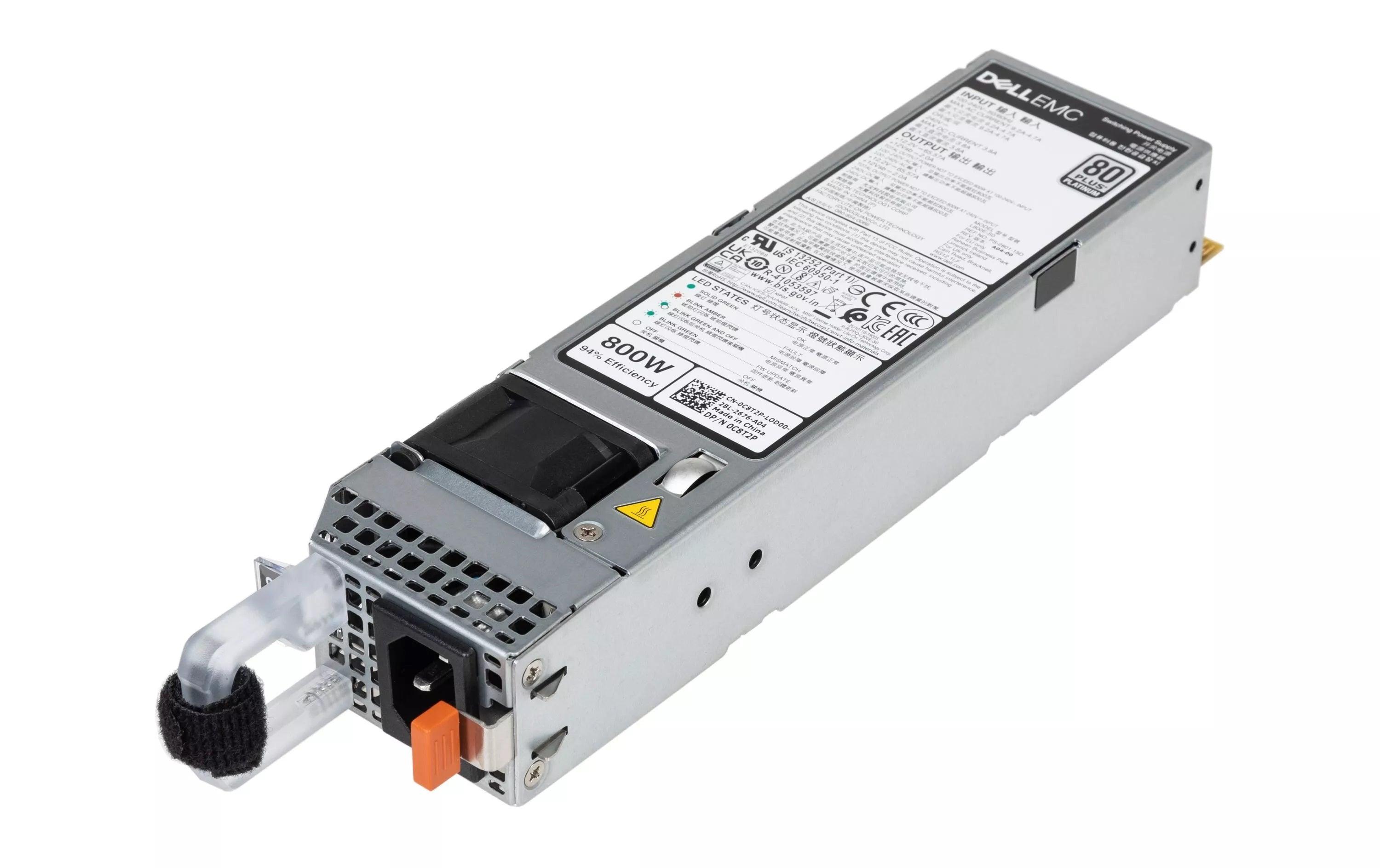 Fuente de Poder Servidor Dell 800W, Hot-Plug (450-AIYX) Imagen secundaria del producto