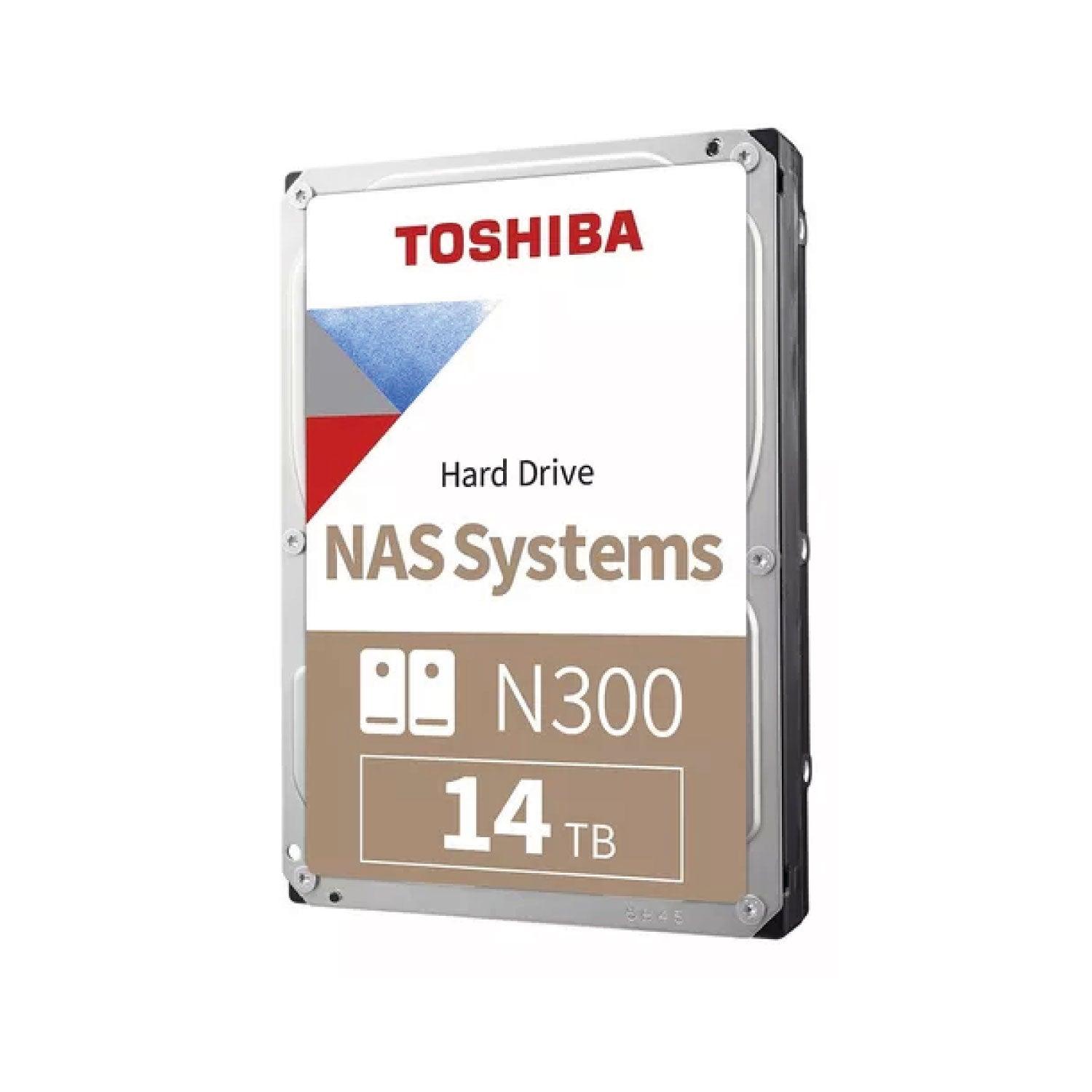 Disco Duro NAS Toshiba N300, 14TB, SATA 6.0Gb/s, 7200rpm, 256MB Cache, 3.5", 3Y Imagen principal del producto