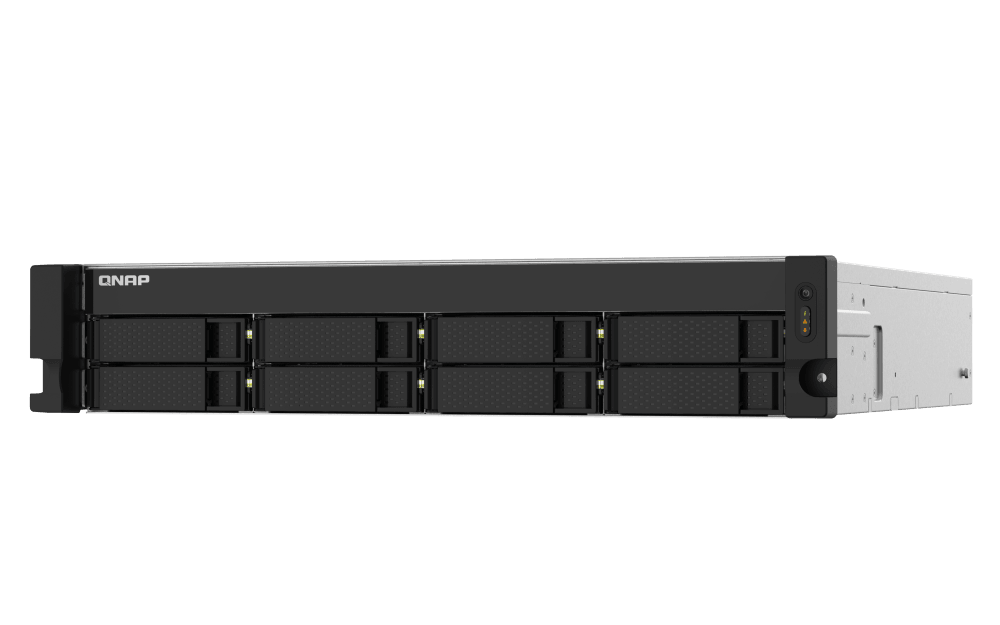 Almacenamiento NAS QNAP TS-832PXU-RP-4G, 50TB, 4C, 4GB RAM, 8 bahías, 2 años