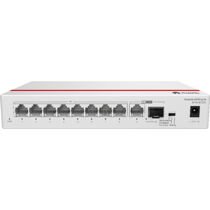 Switch Huawei S110-8T2ST, 8 GbE, sin PoE, 1 Año (S110-8T2ST)