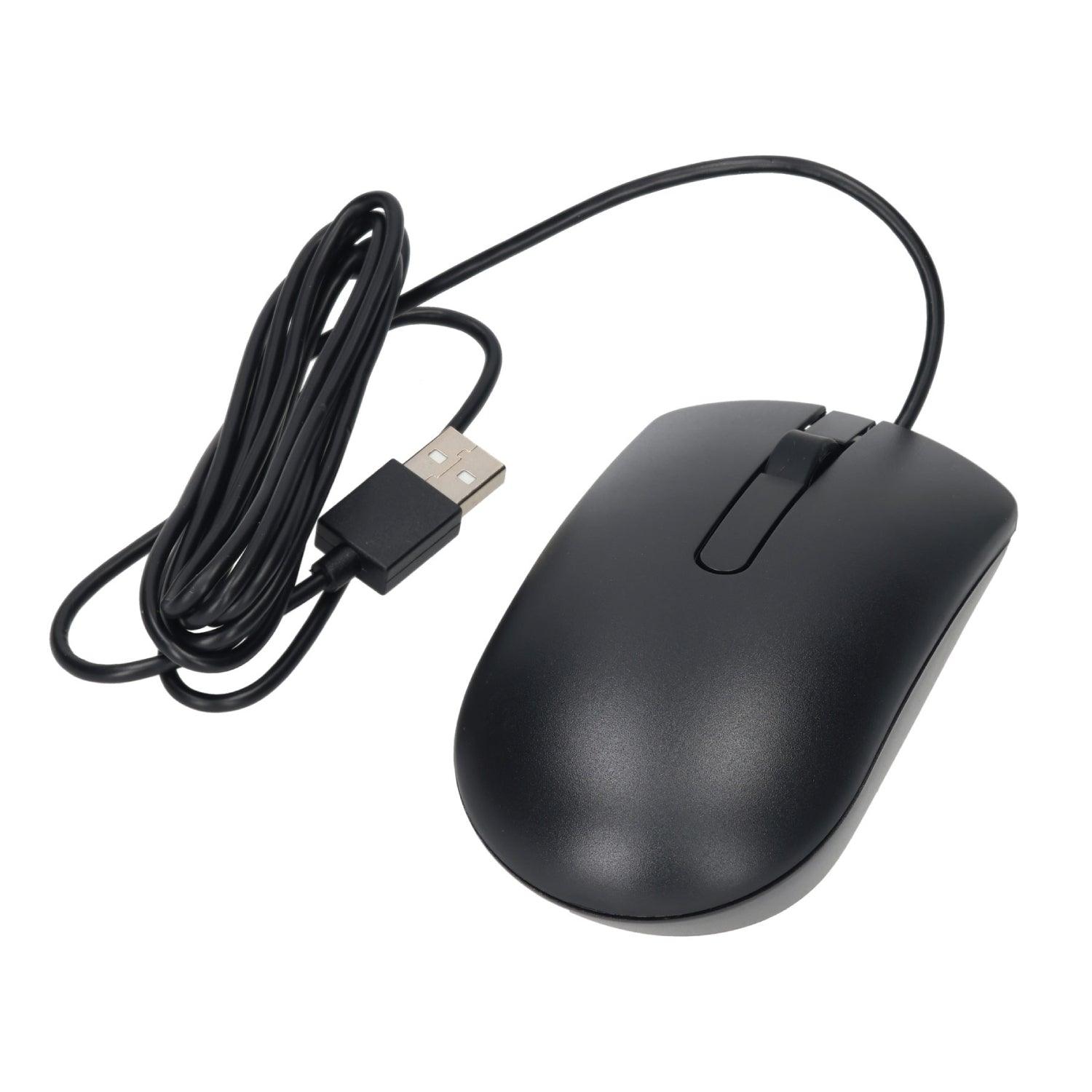 Mouse Dell MS116, USB, Ambidiestro, Optico, 1000DPi, Negro (275-BBCC)