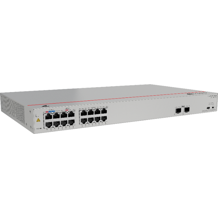 Switch Huawei S110-16LP2SR, 16 GbE, PoE+, + 2 SFP, PoE+, 1 Año (S110-16LP2SR) Imagen secundaria del producto