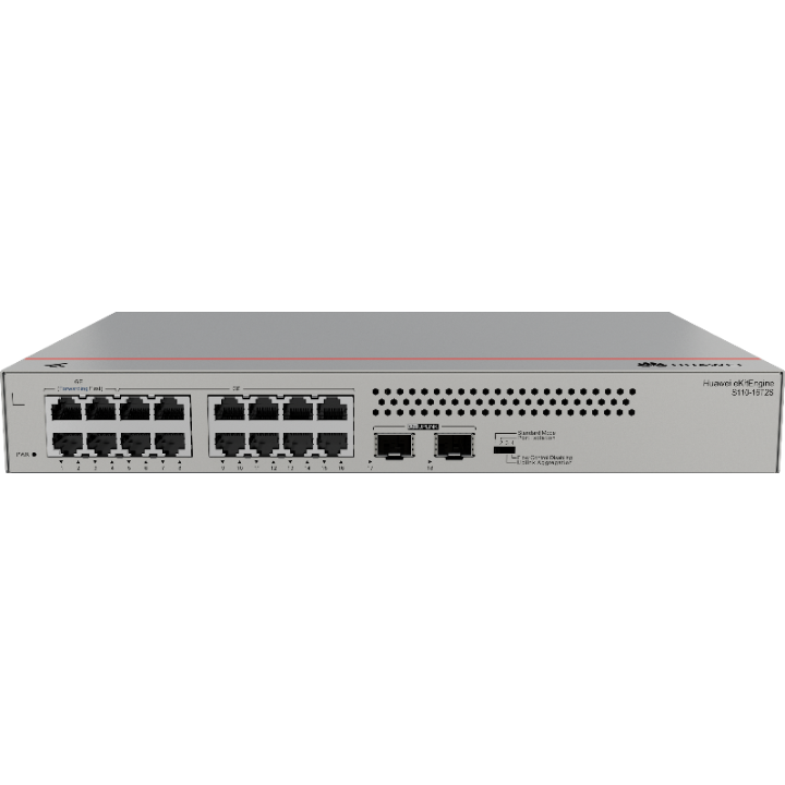 Switch Huawei S110-16T2S, 16 GbE, 2 SFP, sin PoE, 1 Año (S110-16T2S) Imagen secundaria del producto