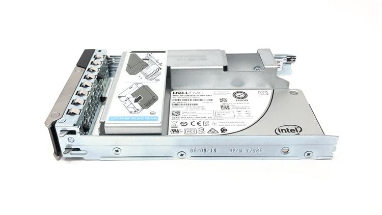 Disco Duro Servidor Dell 240GB, SATA 6Gb/s, 2.5" caddy 3.5", 1 año (400-BDUK)