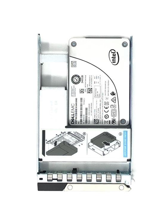 Disco Duro Servidor Dell 240GB, SATA 6Gb/s, 2.5" caddy 3.5", 1 año (400-BDUK)
