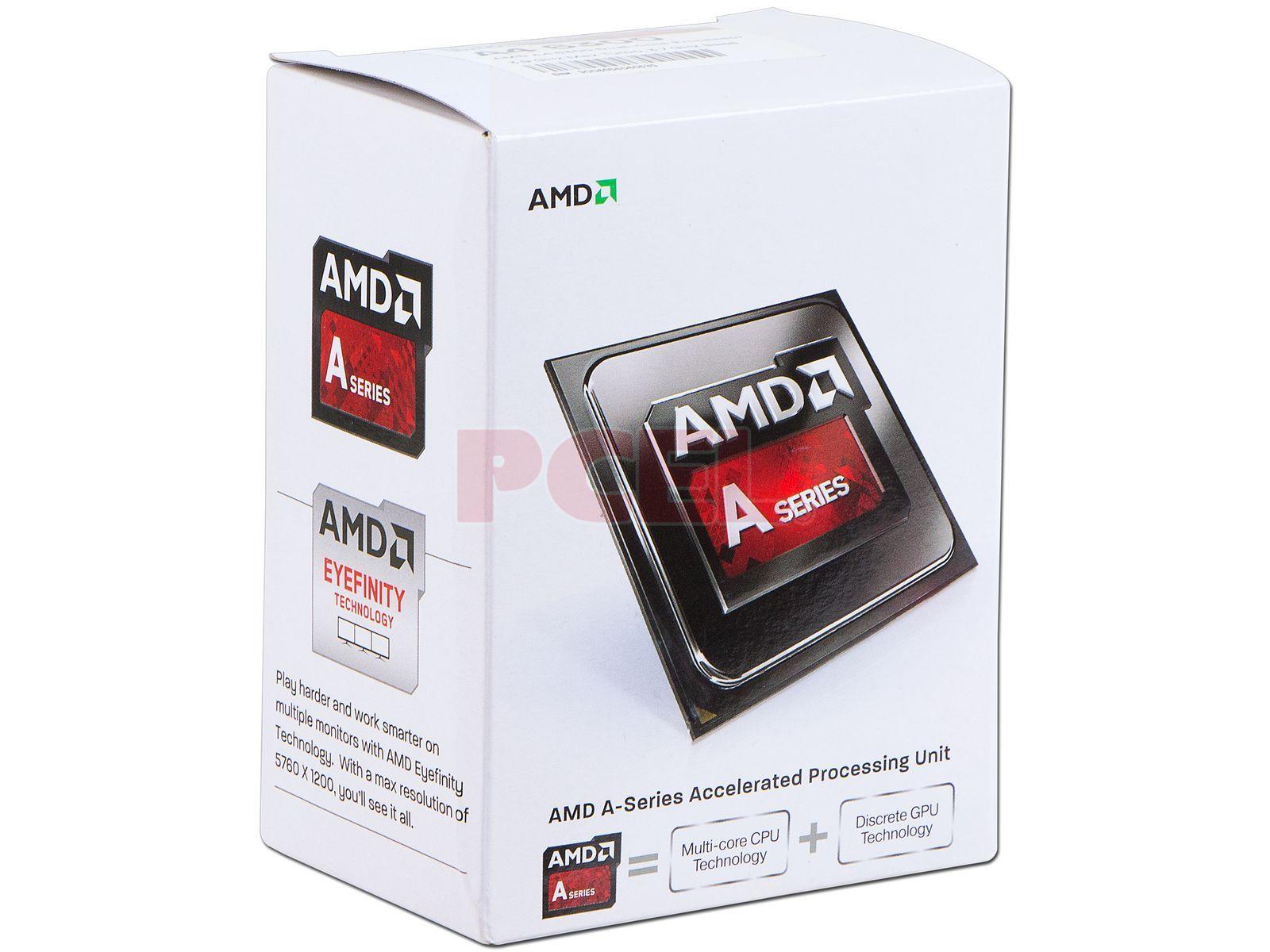 Procesador AMD A4-6300, 3.70Ghz, Dual Core, 1Mb L2, sk FM2, 65W, 3m Imagen principal del producto