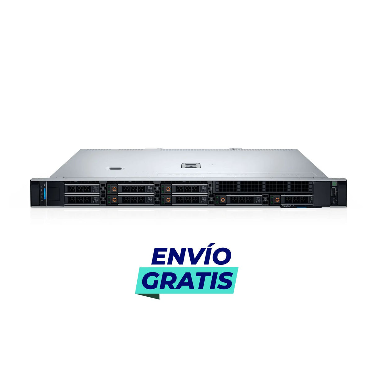Servidor Dell PowerEdge R360, Intel Xeon 6357P, 8C/16T, 8x2.5", 3 Años