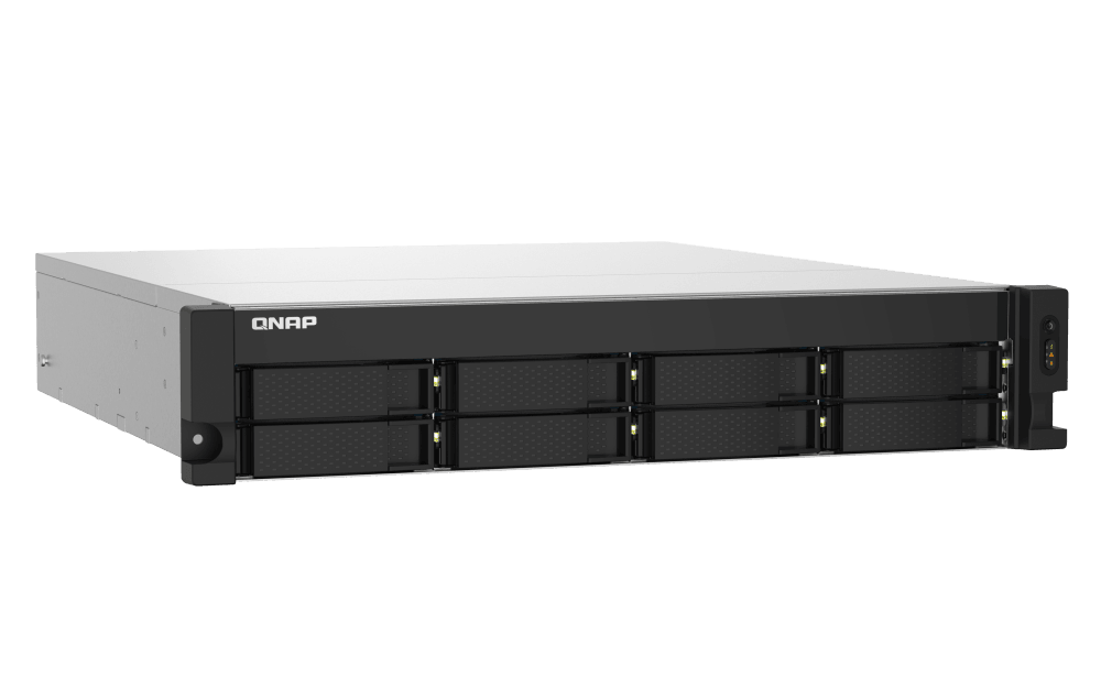 Almacenamiento NAS QNAP TS-832PXU-RP-4G, 20TB, 4C, 4GB RAM, 8 bahías, 2 años
