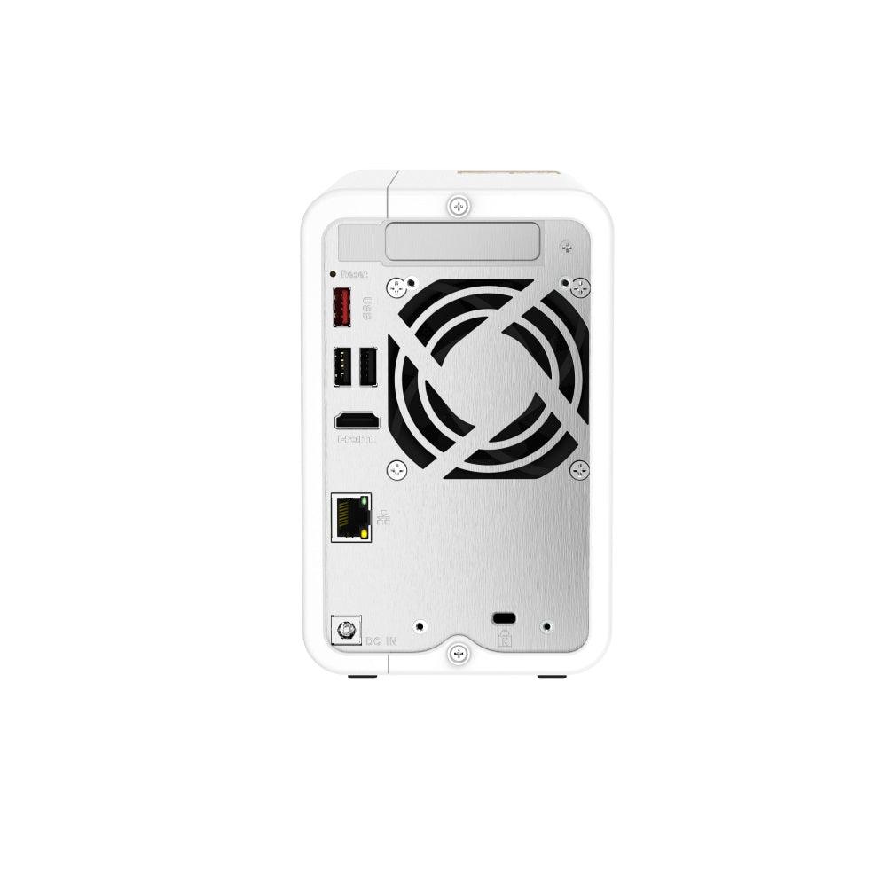 Almacenamiento NAS QNAP TS-262-4G, 0TB, 2C, 4GB RAM, 2 bahías, 2 años