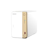 Almacenamiento NAS QNAP TS-262-4G, 0TB, 2C, 4GB RAM, 2 bahías, 2 años