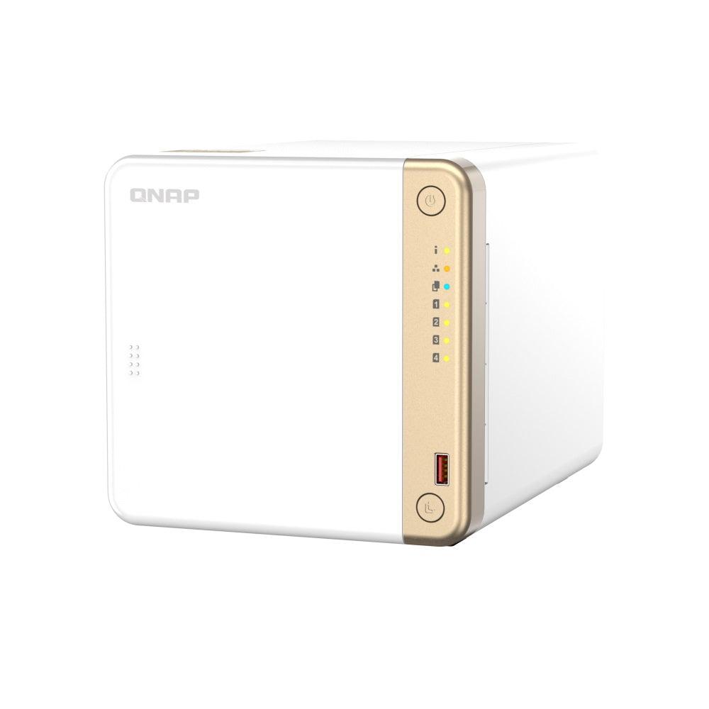 Almacenamiento NAS QNAP TS-462-2G, 30TB, 2C, 2GB RAM, 4 bahías, 2 años