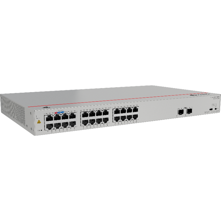 Switch Huawei S110-24LP2SR, 24 GbE, PoE+, + 2 SFP, PoE+, 1 Año (S110-24LP2SR)