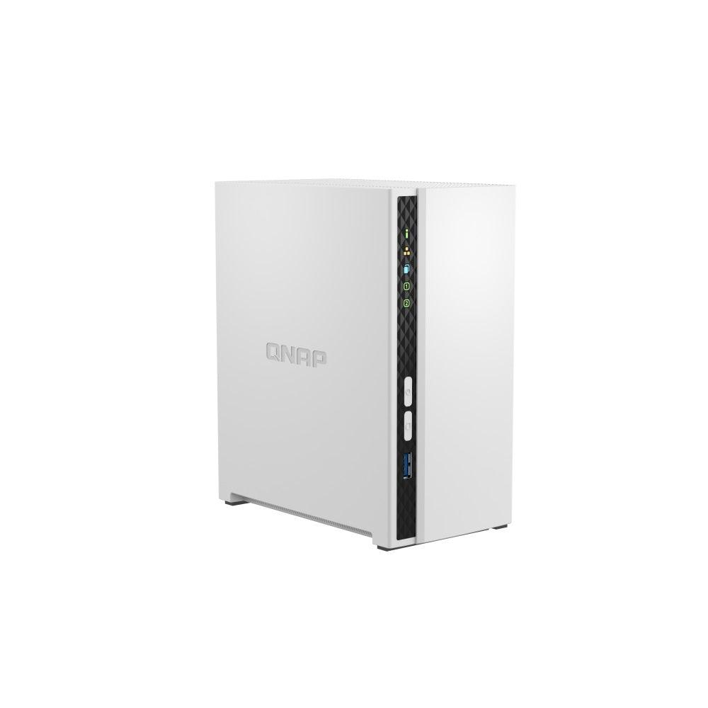 Almacenamiento NAS QNAP TS-233, 0TB, 4C, 2GB RAM, 2 bahías, 2 años