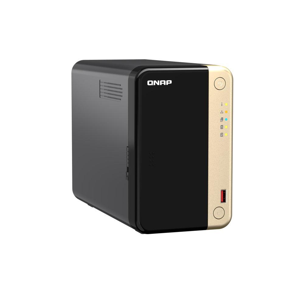 Almacenamiento NAS QNAP TS-264-8G, 0TB, 4C, 8GB RAM, 2 bahías, 2 años