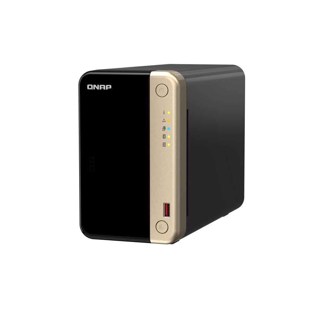 Almacenamiento NAS QNAP TS-264-8G, 0TB, 4C, 8GB RAM, 2 bahías, 2 años