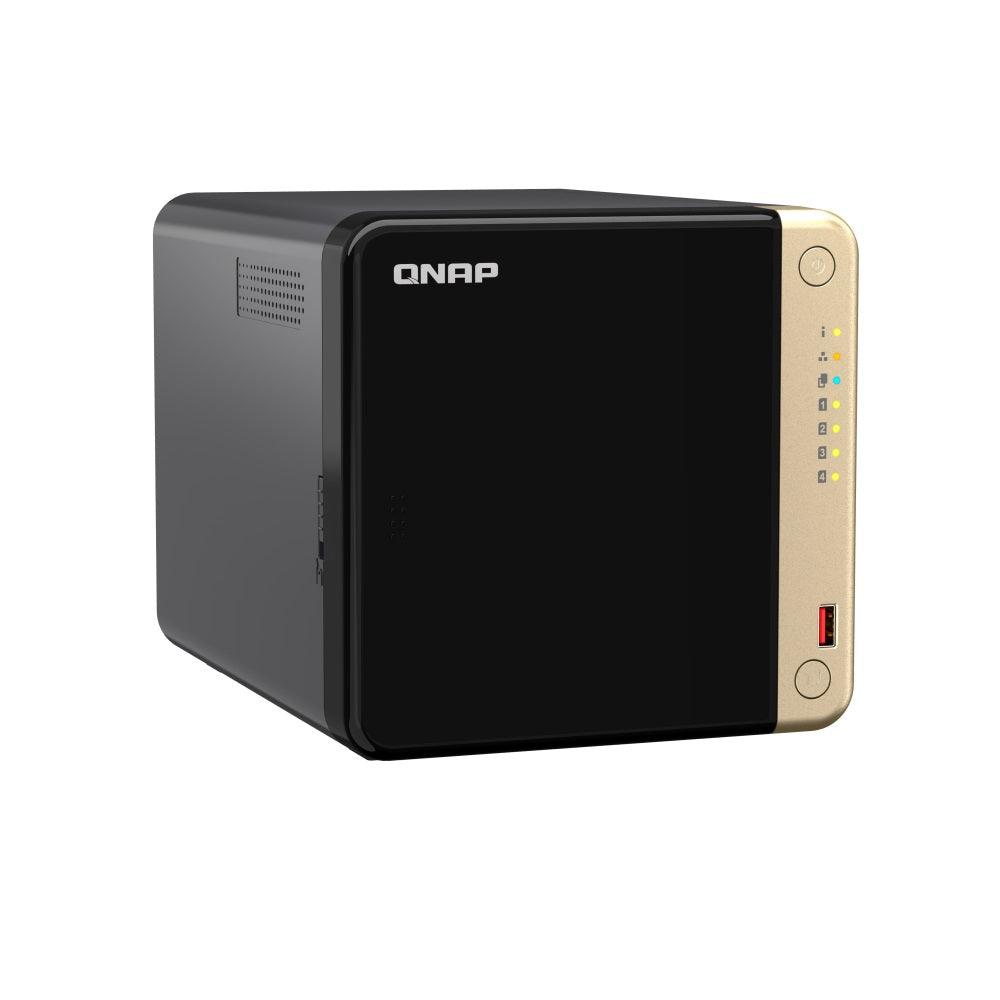 Almacenamiento NAS QNAP TS-464-8G, 20TB, 4C, 8GB RAM, 4 bahías, 2 años