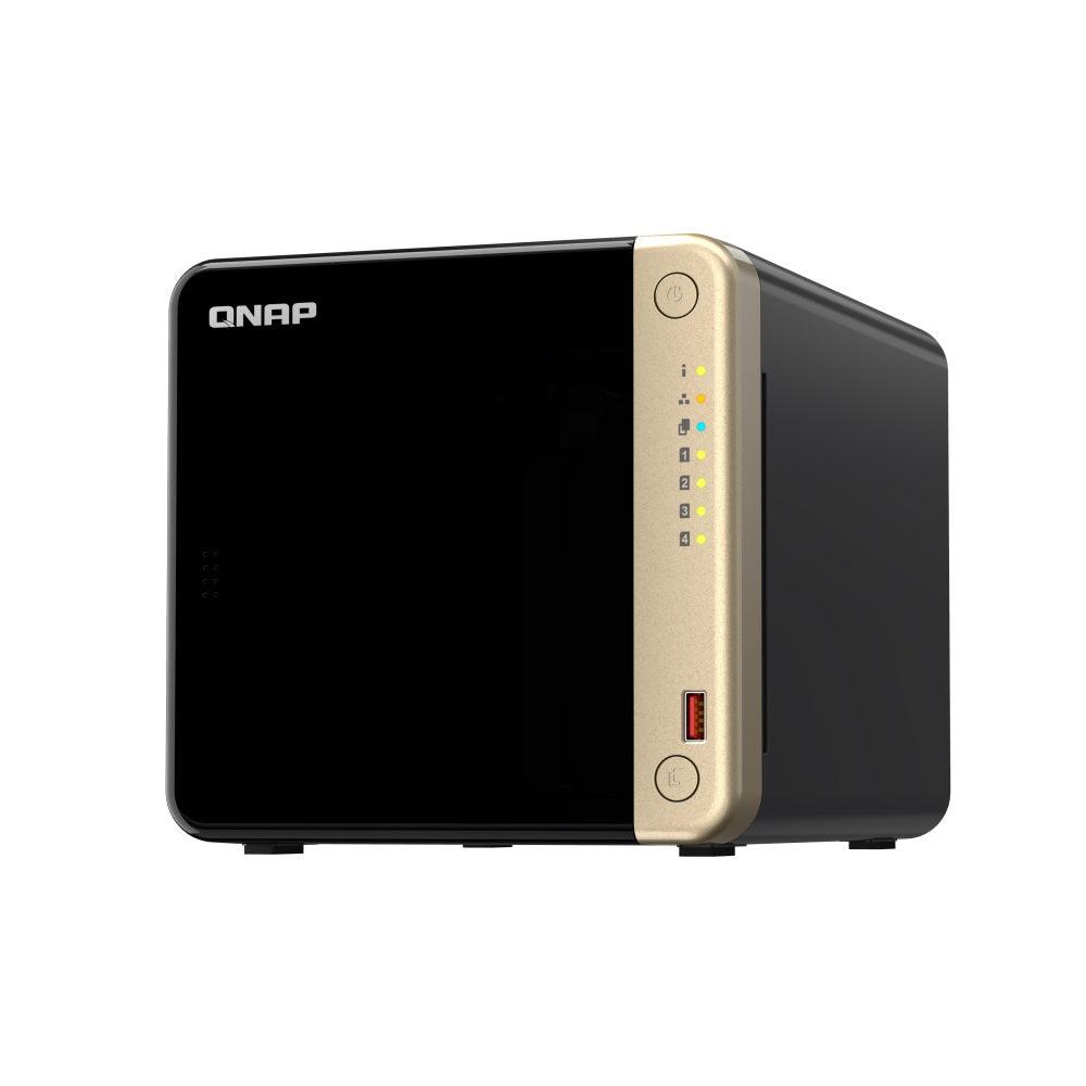 Almacenamiento NAS QNAP TS-464-8G, 0TB, 4C, 8GB RAM, 4 bahías, 2 años