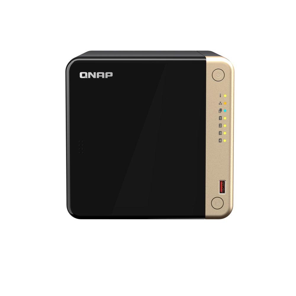 Almacenamiento NAS QNAP TS-464-8G, 0TB, 4C, 8GB RAM, 4 bahías, 2 años