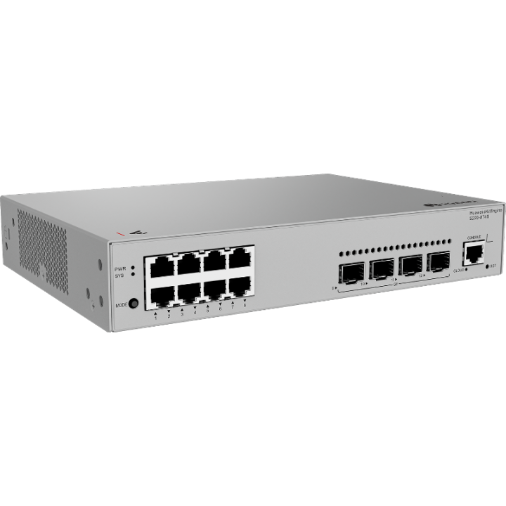 Switch Administrable Huawei S220-8T4S, 8 GbE, 4 SFP, L2, 1 Año (S220-8T4S) Imagen principal del producto