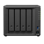 Almacenamiento NAS Synology DiskStation DS425+, 4C, 2GB, 4 bahías, 3 años